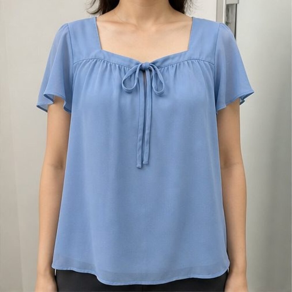 Blue Cami Blouse - Picture 2 of 6